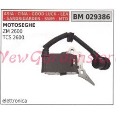 Bobina de encendido CINA para motosierras ZM 2600 TCS 2600 029386