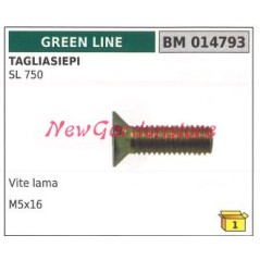 GREENLINE hedge trimmer blade screw SL 750 014793 | Newgardenstore.eu