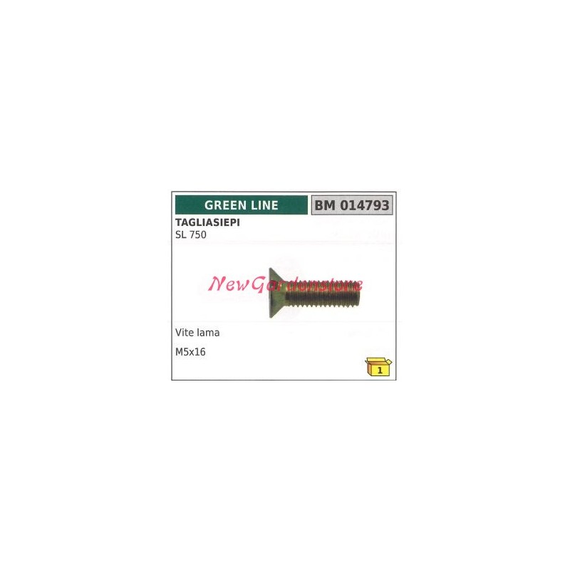 GREENLINE hedge trimmer blade screw SL 750 014793