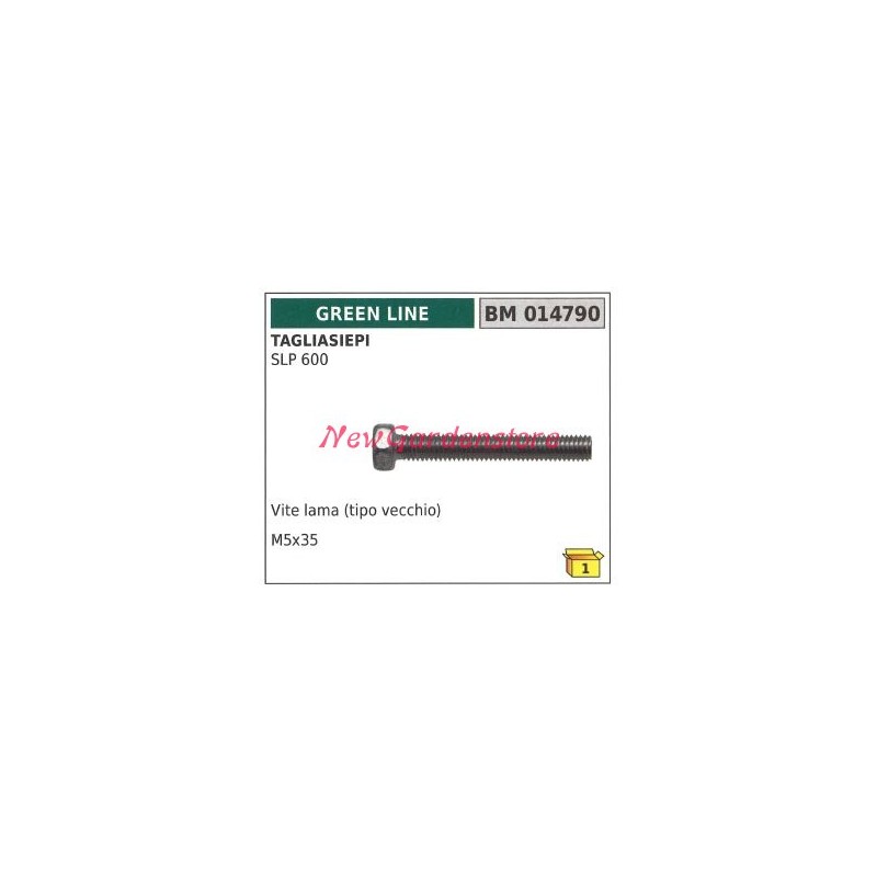 Screw blade GREENLINE hedge trimmer SLP 600 014790