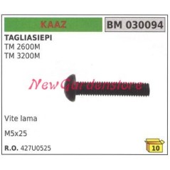KAAZ blade screw TM 2600M hedge trimmer 030094