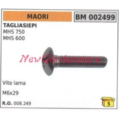 Screw MAORI hedge trimmer blade MHS 750 600 002499 | Newgardenstore.eu