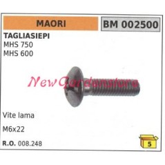 Screw blade MAORI hedge trimmer MHS 750 600 002500