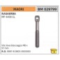 Lever locking screw M8 x 57 mm MAORI mower MP4400EL 8087-910803-0000000