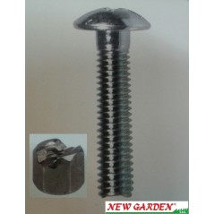 Tornillo largo para fijación de cuchillas de cortasetos (392415) con tuerca autoblocante (392410) | Newgardenstore.eu