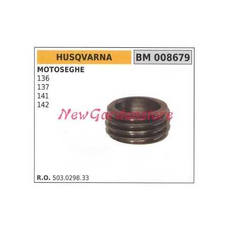 Bomba de aceite de tornillo sinfín HUSQVARNA motor motosierra 136 137 141 142 008679 | Newgardenstore.eu