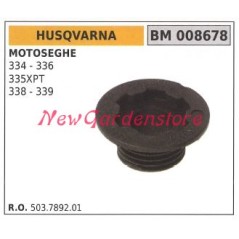 Bomba de aceite de tornillo sinfín HUSQVARNA motor motosierra 334 336 335xpt 338 503789201 | Newgardenstore.eu