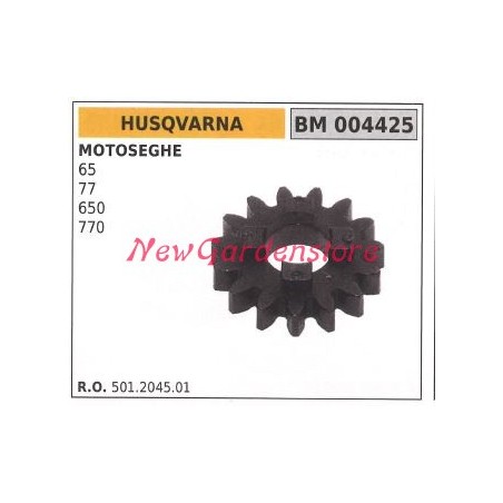 Vite senza fine pompa olio HUSQVARNA motore motosega 65 77 650 770 004425 501204501 | Newgardenstore.eu