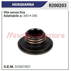 Vite senza fine pompa olio HUSQVARNA motosega 340 345 R200203 | Newgardenstore.eu