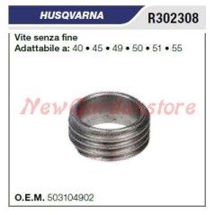 Pompe à huile à vis sans fin HUSQVARNA 40 45 49 50 51 55 R302308