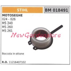 Bomba de aceite de tornillo sinfín STIHL motor motosierra 024 026 MS240 260 261 018491 | Newgardenstore.eu