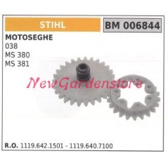 End screw oil pump STIHL chain saw engine 038 MS380 381 006844