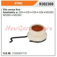 Bomba de aceite de tornillo sin fin STIHL motosierra 029 034 036 039 MS290 360 390 R302309