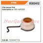 Bomba de aceite de tornillo sin fin STIHL motosierra 066 MS660 R303412