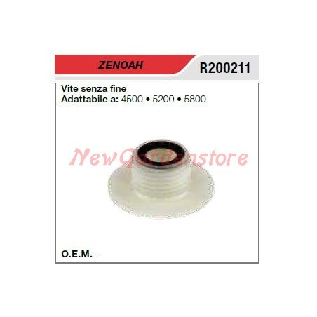 ZENOAH endless screw for chainsaw 4500 5200 5800 R200211 | Newgardenstore.eu