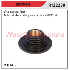 Tornillo sinfín ZENOAH para bomba de aceite R303419 R122230