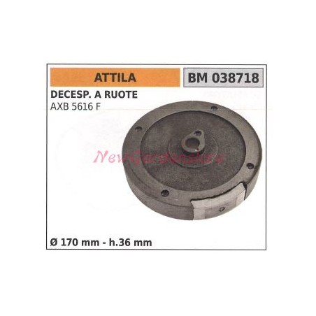 Volant magnétique ATTILA débroussailleuse à roues AXB 5616 F 038718 | Newgardenstore.eu