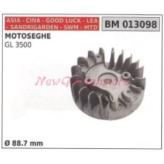 Magnetic flywheel CINA chainsaw GL 3500 Ø 88.7mm 013098 | Newgardenstore.eu