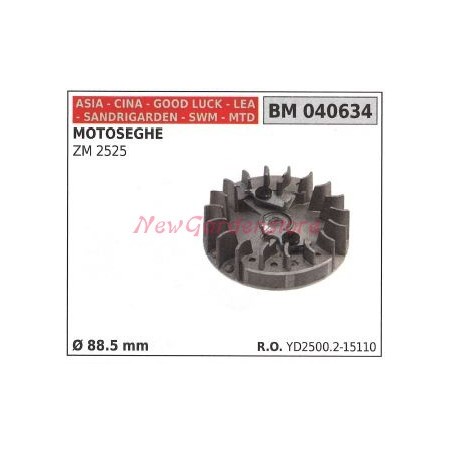 CINA magnetic flywheel for chainsaw ZM 2525 Ø 88.5mm 040634 | Newgardenstore.eu