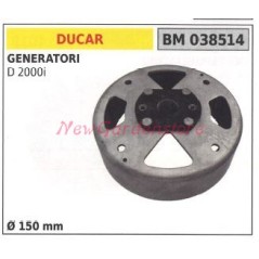 Magnetisches Schwungrad DUCAR Generator D 2000i Ø 150mm 038514 | Newgardenstore.eu