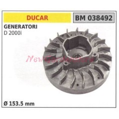 Magnetisches Schwungrad DUCAR Generator D 2000i Ø 153,5mm 038492 | Newgardenstore.eu