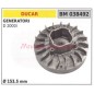 Magnetic flywheel DUCAR generator D 2000i Ø  153.5mm 038492