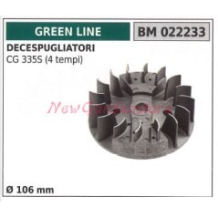 Volant magnétique GREEN LINE débroussailleuse CG 335S 4 temps Ø 106mm 022233 | Newgardenstore.eu
