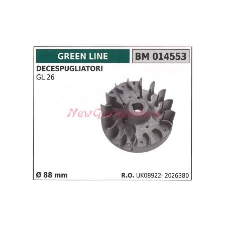 Volant magnétique GREEN LINE débroussailleuse GL 26 Ø 88mm 014553 | Newgardenstore.eu