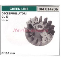 Volante magnético GREEN LINE desbrozadora GL43 52 Ø 110mm 014706 | Newgardenstore.eu