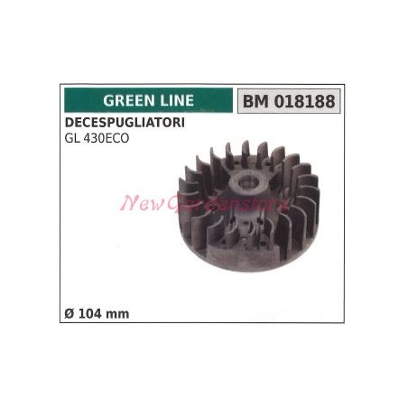 Volant magnétique GREEN LINE débroussailleuse GL430 ECO Ø 104mm 018188 | Newgardenstore.eu