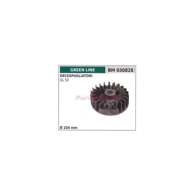 GREEN LINE magnetic flywheel for GL53 brushcutter Ø  104 mm 030828