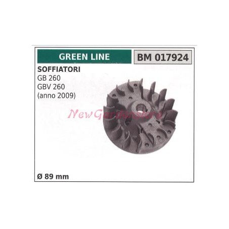 Magnetisches Schwungrad GREEN LINE Gebläse GB 260 GBV 260 Baujahr 2009 017924 | Newgardenstore.eu