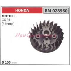 Volant magnétique HONDA moteur GX 35 4 temps débroussailleuse Ø 105mm 028960 | Newgardenstore.eu