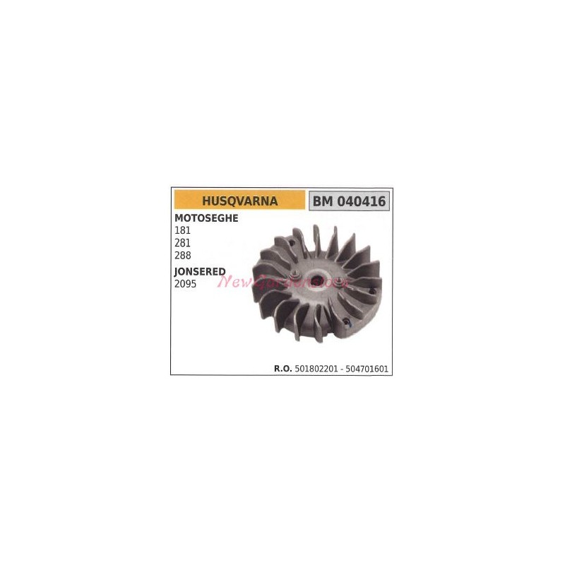 HUSQVARNA magnetic flywheel chainsaw 181 281 288 jonsered 2095 040416