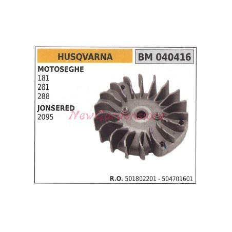 HUSQVARNA magnetic flywheel chainsaw 181 281 288 jonsered 2095 040416 | Newgardenstore.eu