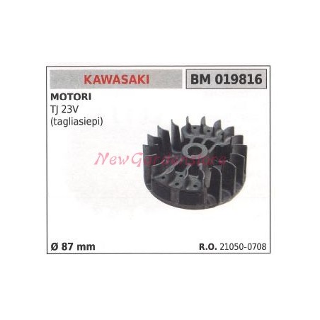 Magnetische Schwungscheibe KAWASAKI Heckenscherenmotor TJ 23V d. 87mm 019816 | Newgardenstore.eu