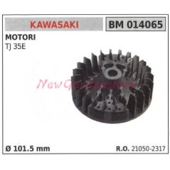 KAWASAKI magnetic flywheel TJ 35E hedge trimmer motor d. 101.5mm 21050-2317 | Newgardenstore.eu