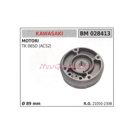 Magnetic flywheel KAWASAKI engine TK 065D (AC52) Ø 89mm 028413 | Newgardenstore.eu