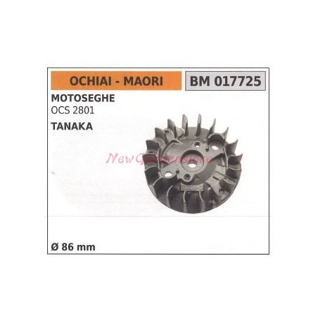 Magnetische Schwungscheibe MAORI Kettensägenmotor OCS 2801 tanaka Ø 86mm 017725 | Newgardenstore.eu