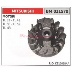 Magnetic flywheel MITSUBISHI engine TL 33 43 50 52 TU 43 011570 | Newgardenstore.eu