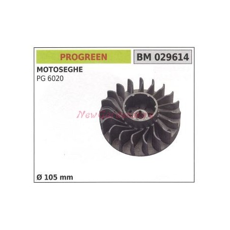 PROGREEN Magnetisches Schwungrad PROGREEN Kettensäge PG 6020 Ø 105mm 029614 | Newgardenstore.eu