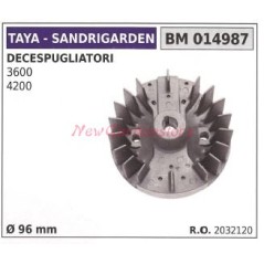 SANDRIGARDEN magnetisches Schwungrad SANDRIGARDEN Bürstenmäher Motor 3600 4200 Ø 96mm 014987 | Newgardenstore.eu