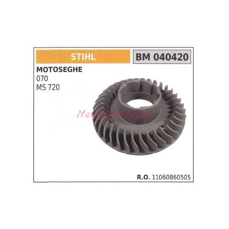 STIHL magnetic flywheel for chain saw motor 070 MS 720 040420 | Newgardenstore.eu