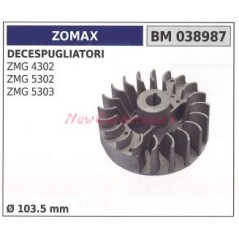 Volant magnétique ZOMAX moteur de débroussailleuse ZMG 4302 5303 038987 | Newgardenstore.eu