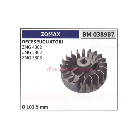 Magnetic flywheel ZOMAX brushcutter motor ZMG 4302 5303 038987 | Newgardenstore.eu