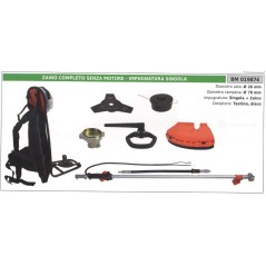 Backpack support without motor single handle backpack disc head 019874 | Newgardenstore.eu