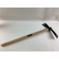 Pickaxe usual type with 100 cm polished painted handle weight 1.5 kg