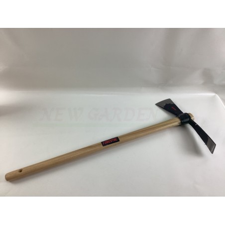 Pickaxe usual type with 100 cm polished painted handle weight 1.5 kg