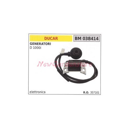 DUCAR ignition coil for D 1000i generators 038414 | Newgardenstore.eu