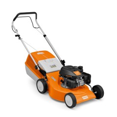 STIHL RM 248 petrol lawnmower 139 cc cutting width 46 cm with 55 L grass bag